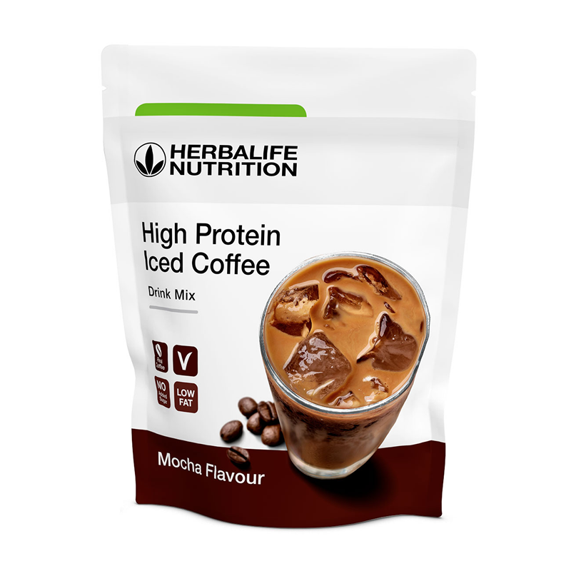 High Protein Iced Coffee Mocha 308 g - Herbalife Strong Shop