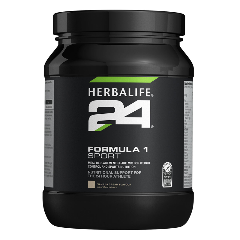 Herbalife 24 Formula 1 Sport Vanilla Cream 524 g - Herbalife Strong Shop